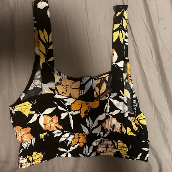 Roxy cropped floral top - Picture 4 of 4